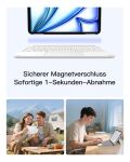 inateck Keyboard Ace Touch iPad 11"/10,9" QWERTZ RGB white