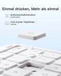 inateck Keyboard Ace Touch iPad 11"/10,9" QWERTZ RGB white