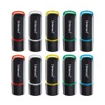 Intenso 3511551 USB-Stick 4 GB USB Typ-A 2.0 Schwarz, Rot, Grün, Transparent, Gelb, Blau