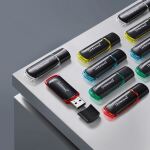 Intenso 3511551 USB-Stick 4 GB USB Typ-A 2.0 Schwarz, Rot, Grün, Transparent, Gelb, Blau