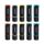 Intenso 3511551 USB-Stick 4 GB USB Typ-A 2.0 Schwarz, Rot, Grün, Transparent, Gelb, Blau
