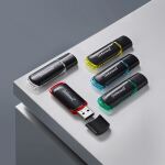 Intenso 3511595 USB-Stick 64 GB USB Typ-A 2.0 Schwarz, Rot, Grün, Transparent, Gelb, Blau
