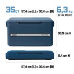 COLEMAN Snap ´N Go 35QT Faltbare Kühlbox 33L