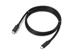 Lenovo 4X91U92143 USB Kabel USB4 Gen 2x2 1,5 m USB C 20 Gbit/s Schwarz