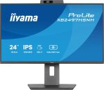 iiyama ProLite XB2497HSNH-B1 24IN IPS LCD 4MS 1920X1080 350CD/M2 HDMI/DP/USB 2 Computerbildschirm 60,5 cm (23.8") 1920 x 1080 Pixel Full HD Schwarz
