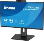 iiyama ProLite XB2497HSNH-B1 24IN IPS LCD 4MS 1920X1080 350CD/M2 HDMI/DP/USB 2 Computerbildschirm 60,5 cm (23.8") 1920 x 1080 Pixel Full HD Schwarz
