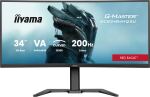 iiyama G-MASTER GCB3484WQSU-B2 34IN PRO-GAMING 0.4MS VA LCD 3440X144 Computerbildschirm 86,4 cm (34") 3440 x 1440 Pixel UltraWide Quad HD Schwarz