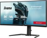 iiyama G-MASTER GCB3484WQSU-B2 34IN PRO-GAMING 0.4MS VA LCD 3440X144 Computerbildschirm 86,4 cm (34") 3440 x 1440 Pixel UltraWide Quad HD Schwarz