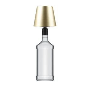 AddLiving LED Flaschenleuchte Gold