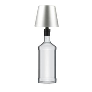 AddLiving LED Flaschenleuchte Silber