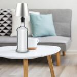 AddLiving LED Flaschenleuchte Silber
