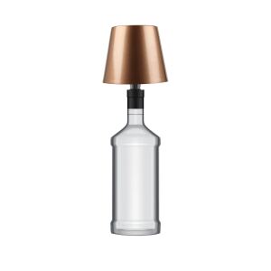AddLiving LED Flaschenleuchte Bronze