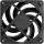 FRACTAL DESIGN Lüfter Dynamic 3-12 Reverse Black