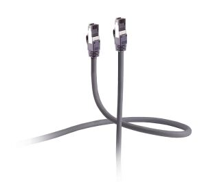 Shiverpeaks Patchkabel Cat 6A Armored U/FTP 30m grau