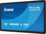 iiyama ProLite S2225AS-B1P Digital Signage Flachbildschirm 54,6 cm (21.5") LCD WLAN 500 cd/m² Full HD Schwarz Eingebauter Prozessor Android 24/7