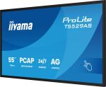 iiyama T5529AS-B1AG Signage-Display Kiosk-Design 138,7 cm (54.6") LED WLAN 450 cd/m² 4K Ultra HD Schwarz Touchscreen Eingebauter Prozessor Android 24/7