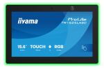 iiyama TW1625LASC-B3PNR Besprechungsraum-Display 39,6 cm (15.6") 1920 x 1080 Pixel LED Wi-Fi 6 (802.11ax), Wi-Fi 5 (802.11ac), Wi-Fi 4 (802.11n), 802.11g, 802.11a, 802.11b Schwarz Bluetooth