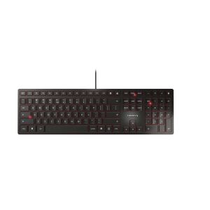 CHERRY KC 6000 Slim Tastatur Universal USB US Englisch Schwarz