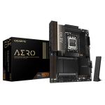 GIGABYTE X870E AERO X3D DARK WOOD Mainboard – Unterstützt AMD Ryzen 9000 CPUs, digitales 16+2+2-Phasen-VRM, bis zu 9000 Hz DDR5 (OC), 2× PCIe 5.0 + 2× PCIe 4.0, Wi-Fi 7, 5-GbE-LAN, USB 4
