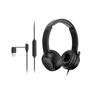 Kensington H950 EQ USB‑C/USB‑A kabelgebundenes On‑Ear‑Headset