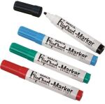MAUL Flipchartmarker Keilspitze 3,0-6,5mm 4er Set