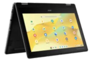 Acer Chromebook R757TN-TCO-C9ZL N150 29,5 cm (11.6") HD 4 GB LPDDR5x-SDRAM 32 GB eMMC Wi-Fi 6E (802.11ax) ChromeOS Schwarz QWERTZ Deutsch