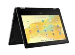 Acer Chromebook R757TN-TCO-C7VR Intel® N N150 Hybrid (2-in-1) 29,5 cm (11.6") Touchscreen HD 8 GB LPDDR5x-SDRAM 64 GB Flash Wi-Fi 6 (802.11ax) ChromeOS Schwarz Deutsch