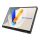 ASUS Vivobook 16 Flip TP3607SA-SI716W Copilot+ PC Intel Core Ultra 7 256V Hybrid (2-in-1) 40,6 cm (16") Touchscreen WUXGA 16 GB LPDDR5x-SDRAM 512 GB SSD Wi-Fi 7 (802.11be) Windows 11 Home Grau QWERTZ Deutsch