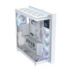 ASUS ROG CRONOX GR801 CURVE TG ARGB WHITE Midi Tower Weiß