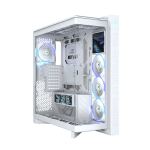 ASUS ROG CRONOX GR801 CURVE TG ARGB WHITE Midi Tower Weiß