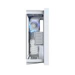 ASUS ROG CRONOX GR801 CURVE TG ARGB WHITE Midi Tower Weiß