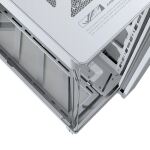 ASUS ROG CRONOX GR801 CURVE TG ARGB WHITE Midi Tower Weiß
