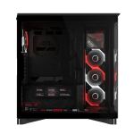 ASUS ROG CRONOX GR801 CURVE TG ARGB BLACK Midi Tower Schwarz