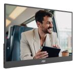 AOC 16T20E2 TV-Gerät/Monitor tragbar Tragbarer Monitor Schwarz 39,6 cm (15.6") LED 1920 x 1080 Pixel