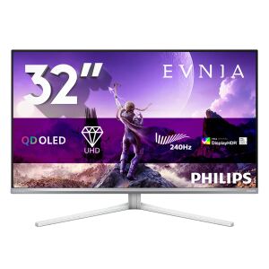 Philips Evnia 8000 32M2N8900P/00 Computerbildschirm 80 cm (31.5") 3840 x 2160 Pixel 4K Ultra HD QD-OLED Weiß