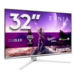 Philips Evnia 8000 32M2N8900P/00 Computerbildschirm 80 cm (31.5") 3840 x 2160 Pixel 4K Ultra HD QD-OLED Weiß