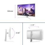 Philips Evnia 8000 32M2N8900P/00 Computerbildschirm 80 cm (31.5") 3840 x 2160 Pixel 4K Ultra HD QD-OLED Weiß