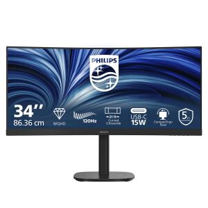 Philips 34B2N3500C/00 Computerbildschirm 86,4 cm (34") 3440 x 1440 Pixel Wide Quad HD LCD Schwarz