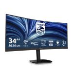 Philips 34B2N3500C/00 Computerbildschirm 86,4 cm (34") 3440 x 1440 Pixel Wide Quad HD LCD Schwarz