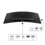 Philips 34B2N3500C/00 Computerbildschirm 86,4 cm (34") 3440 x 1440 Pixel Wide Quad HD LCD Schwarz