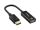 Equip HDMI->Displayport 1.2     4K/60Hz Bu/St  0.15m schwarz