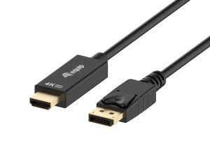 Equip DisplayPort-auf-HDMI-Adapterkabel, DP-Stecker auf HDMI-Stecker, 4K 60Hz, 1 m