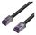 S/CONN maximum connectivity FL31-28025 Netzwerkkabel Schwarz, Violett 1 m Cat6a S/FTP (S-STP)