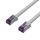 S/CONN maximum connectivity Flexline-Patchkabel cat. 6A S/FTP, hochflexibel, kurze Bauform, PIMF, 500MHz, grau, 2,0m
