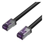 Flexline FL31-28045 Netzwerkkabel Schwarz 3 m Cat6a S/FTP...