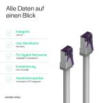 S/CONN maximum connectivity FL31-28050 Netzwerkkabel Grau, Violett 5 m Cat6a S/FTP (S-STP)
