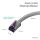 Flexline FL31-28060 Netzwerkkabel Grau 7,5 m Cat6a S/FTP (S-STP)