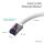 S/CONN maximum connectivity FL31-28076 Netzwerkkabel Violett, Weiß 10 m Cat6a S/FTP (S-STP)