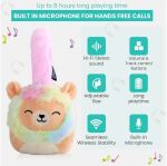 Lazerbuilt Headset Bluetooth Squismallows plush Leonard
