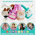Lazerbuilt Headset Bluetooth Squismallows plush Leonard